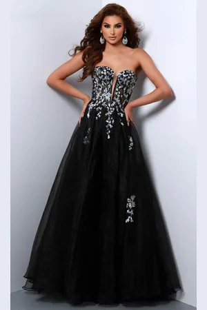 Johnathan Kayne 2809 - Strapless Sequin Evening Dress