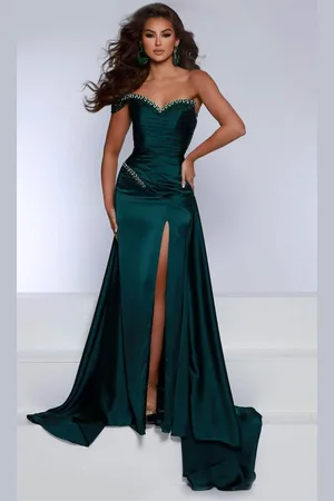 Johnathan Kayne 2898 - Ruched Bodice Sweetheart Prom Dress