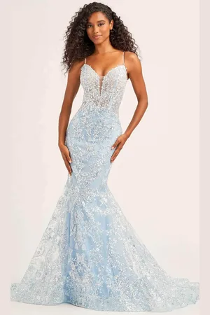 Ellie Wilde EW35013 - Sequin Trumpet Evening Dress