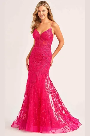 Ellie Wilde EW35010 - Corset Trumpet Evening Dress