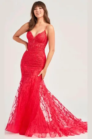 Ellie Wilde EW35010 - Corset Trumpet Evening Dress