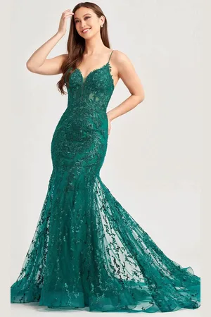 Ellie Wilde EW35010 - Corset Trumpet Evening Dress