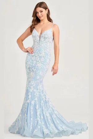 Ellie Wilde EW35048 - Sequin Mermaid Evening Dress