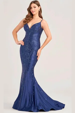 Ellie Wilde EW35002 - Bead Mermaid Evening Dress