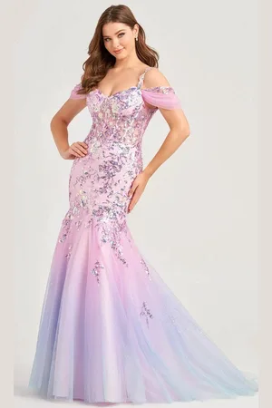 Ellie Wilde EW35056 - Illusion Sweetheart Evening Dress