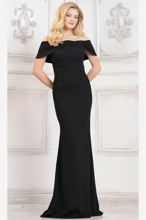Rina Di Montella RD3114 - Embroidered Midriff Evening Dress