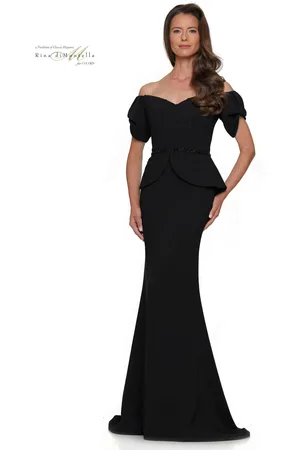 Rina Di Montella RD2965 - Corset Peplum Evening Dress
