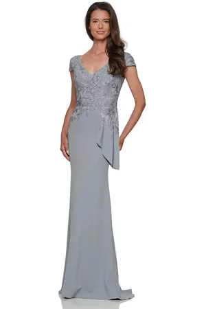 Rina Di Montella RD2960 - Embroidered Bodice Evening Gown
