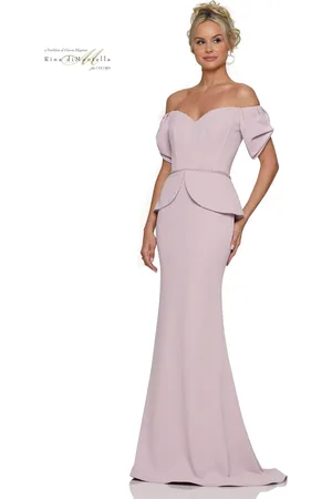 Rina Di Montella RD2965 - Corset Peplum Evening Dress