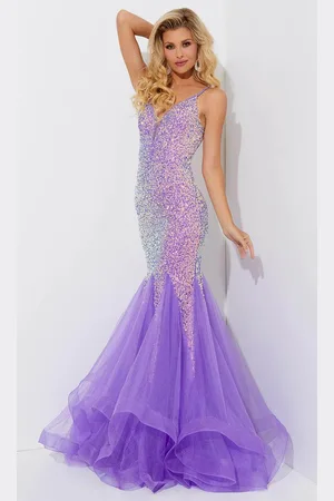 Jasz Couture 7544 - Sleeveless Sequin Prom Dress