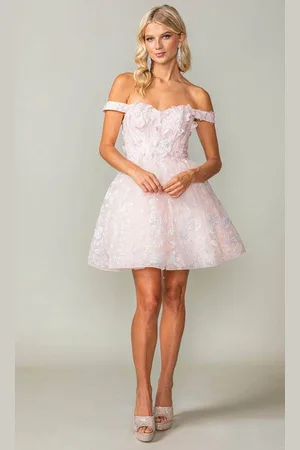 Dancing Queen 3366 - Butterfly Detail Cocktail Dress