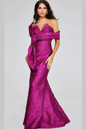 JOVANI 39114 - Strapless Vibrant Evening Gown