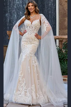 Rachel Allan Bridal RB4190 - Sleeveless Trumpet Bridal Gown