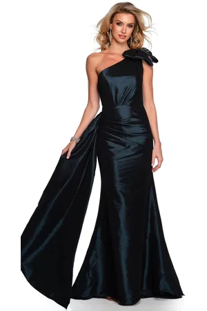 Dave & Johnny 11598 - Bow Topped Evening Gown