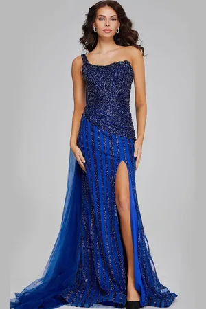JOVANI 39386 - Beaded Corset Evening Gown