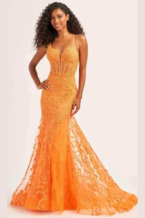 Ellie Wilde EW35010 - Corset Trumpet Evening Dress