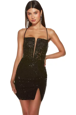 Alyce Paris 4813 - Floral Lace Crisscross Back Cocktail Dress