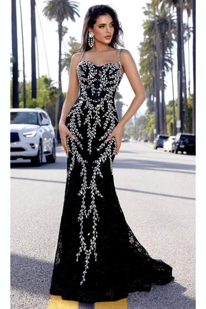 Portia and Scarlett PS25150 - Crystal Mermaid Prom Dress