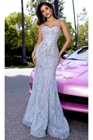 Portia and Scarlett PS25150 - Crystal Mermaid Prom Dress