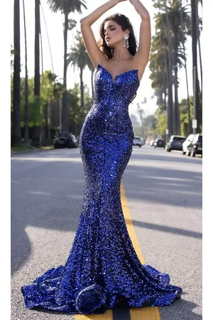 Portia and Scarlett PS25222 - Sequin Mermaid Prom Dress