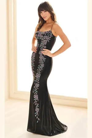 Ellie Wilde EW36103 - Sleeveless Fit and Flare Evening Gown