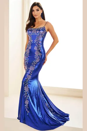 Ellie Wilde EW36103 - Sleeveless Fit and Flare Evening Gown