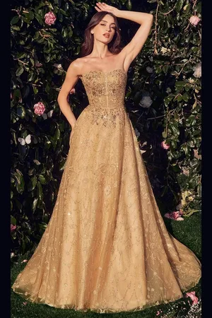 Andrea and Leo MA104 - Embroidered Bolero Evening Dress