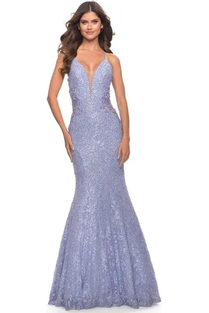La Femme 31354 - Beaded Sleeveless Prom Dress