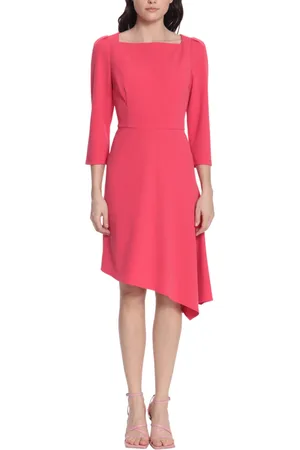 Donna Morgan D8024M - Square Neck A-Line Formal Dress