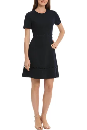 MAGGY G5714M - Short Sleeve A-Line Cocktail Dress