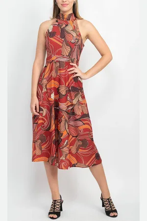 Tahari ASL 2PM036 - Sleeveless A-Line Casual Dress