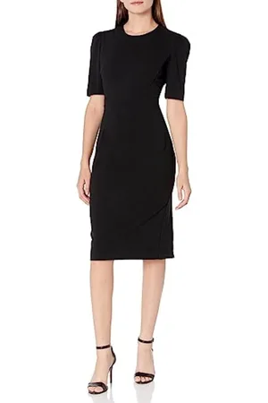 Donna Morgan D7480M - Short Sleeve Sheath Dress