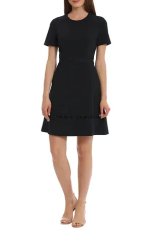 MAGGY G5714M - Short Sleeve A-Line Cocktail Dress