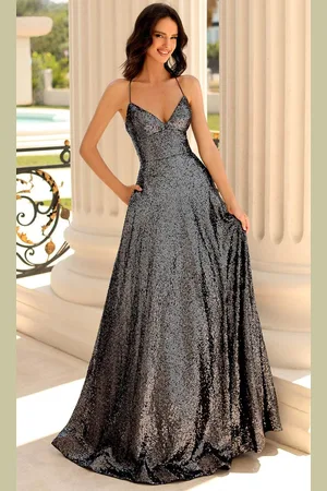 Clarisse 810407 - Strappy Sequin Prom Dress