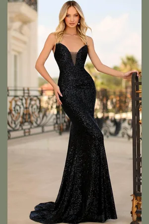 Clarisse 810413 - Sequin Sheath Prom Dress
