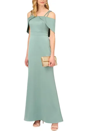 Aidan Mattox MD1E208155 - Satin Column Dress
