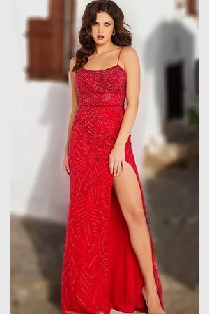 JOVANI 26084 - Beaded Bodice Long Dress