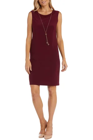 R & M Richards 9785 - Knit Metallic Two-Piece Dress