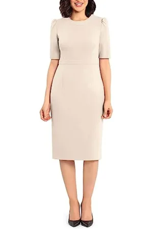Donna Morgan D7480M - Short Sleeve Sheath Dress