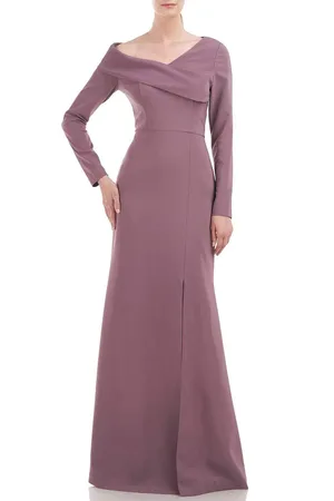 Kay Unger 5518825 - Asymmetrical Draped Formal Gown