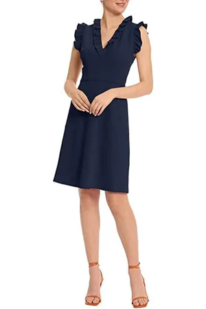 MAGGY G5197M - Ruffle Sleeve Sheath Short Dress