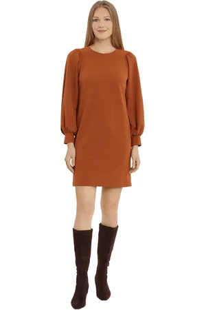 London Times T5914M - Raglan Style Shift Short Dress