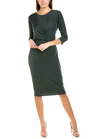 London Times T5978M - Jewel Neck Glitter Formal Dress