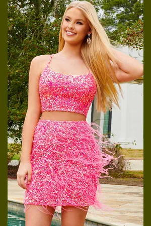 Rachel Allan 40187 - Two Piece Sleeveless Cocktail Dress