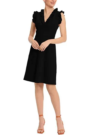 MAGGY G5197M - Ruffle Sleeve Sheath Short Dress