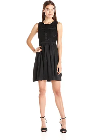 Taylor Lace Jewel Neck Dress 5927M