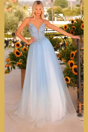 Clarisse 811217 - Beaded Plunging Sweetheart Ballgown
