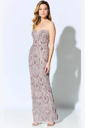 Ivonne D ID908 - Beaded Tulle Mother of the Groom Gown