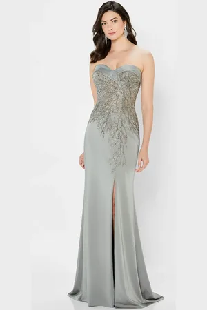Montage by Mon Cheri 122909 - Stretch Crepe Fitted Gown