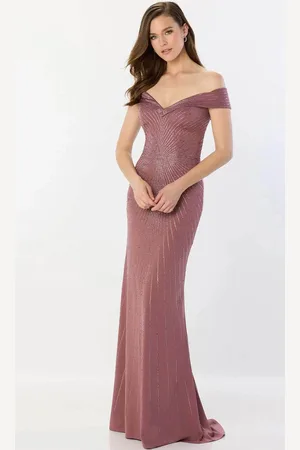 Montage by Mon Cheri M2234 - Fitted Bodice Sequined Mother of the Bride Dress